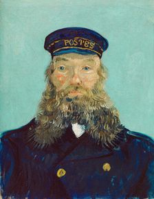 Portrait of Postman Roulin, 1888. Creator: Vincent van Gogh