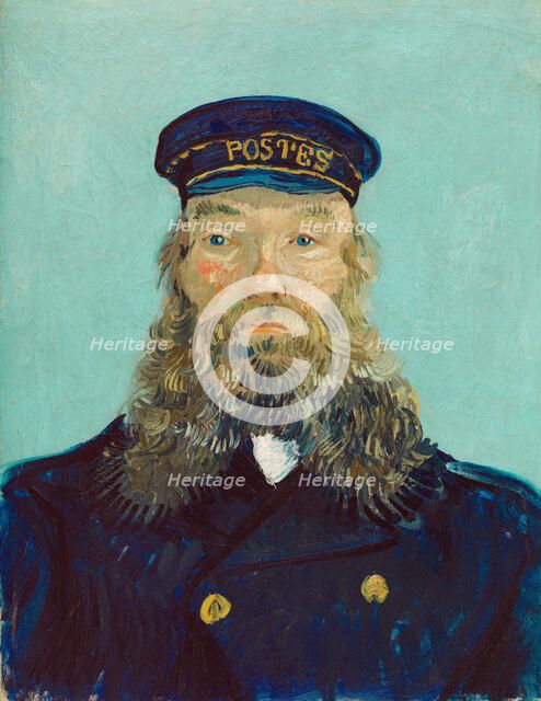Portrait of Postman Roulin, 1888. Creator: Vincent van Gogh.