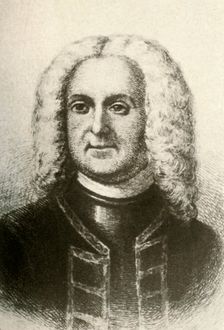 Portrait of Patrick Gordon, Colonial Governor c1690, (1937). Creator: Unknown
