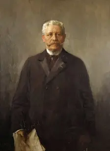 Portrait of Paul von Hindenburg (1847-1934), 1926. Creator: Vogel, Hugo (1855-1934)