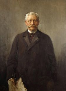 Portrait of Paul von Hindenburg (1847-1934), 1926. Creator: Vogel, Hugo (1855-1934)