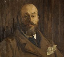 Portrait of Paul Albert Besnard (fragment), c1896. Creator: Edmond Francois Aman-Jean