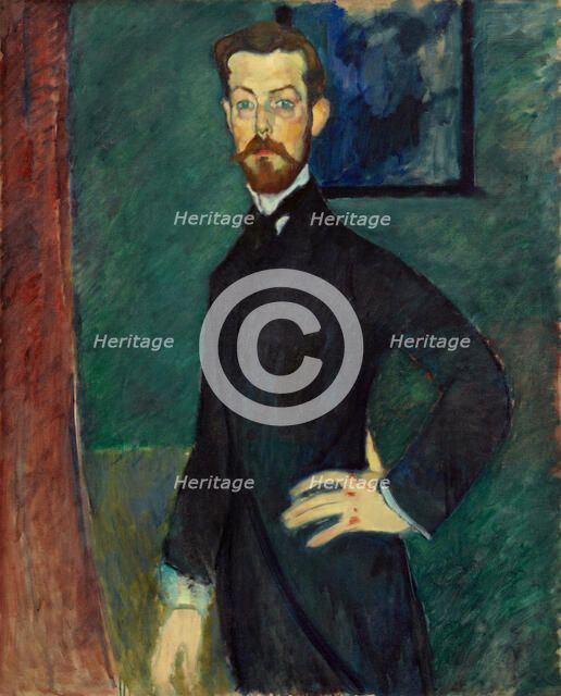 Portrait of Paul Alexandre (1881-1968), 1909. Creator: Modigliani, Amedeo (1884-1920).