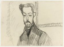 Portrait of Paul Alexandre, c. 1909. Creator: Amadeo Modigliani