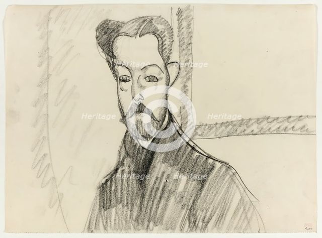 Portrait of Paul Alexandre, c. 1909. Creator: Amadeo Modigliani.