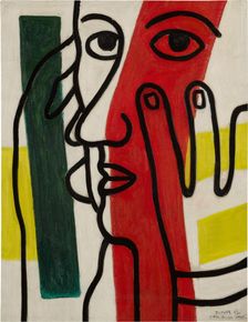 Portrait of Paul Éluard, 1947. Creator: Fernand Leger