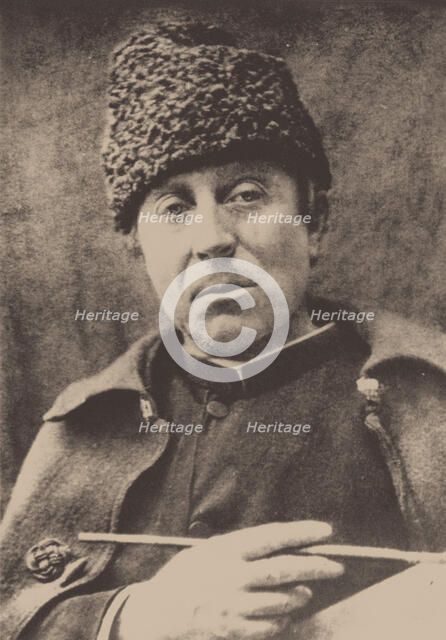 Portrait of Paul Gauguin (1848-1903), 1890s. Creator: Anonymous.