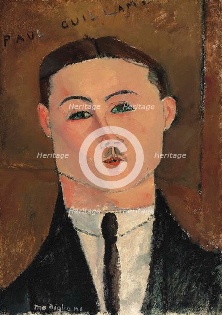 Portrait of Paul Guillaume (1891-1934) , 1916.
