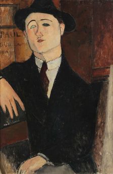 Portrait of Paul Guillaume (1891-1934) , 1916. Creator: Modigliani, Amedeo (1884-1920)