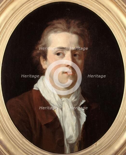 Portrait of Paul-Guillaume Lemoine, known as 'the Roman' (1755-?), architect, c1772 — 1782. Creator: Joseph Benoit Suvee.