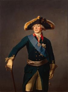 Portrait of Paul I, 1796. Creator: Stepan Semenovic Scukin