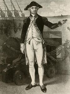 Portrait of Paul Jones, Commodore of the United States Navy c1780, (1937). Creator: Unknown
