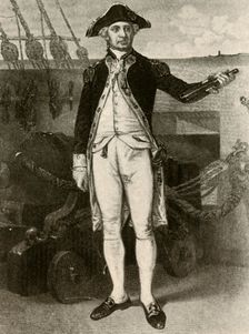 Portrait of Paul Jones, Commodore of the United States Navy c1780, (1937). Creator: Unknown