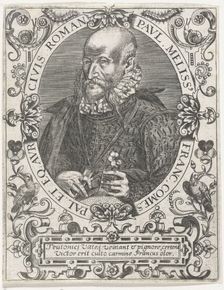 Portrait of Paul Melissus (1539-1602), c. 1598