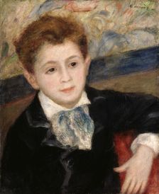 Portrait of Paul Meunier, c1877. Creator: Renoir, Pierre Auguste (1841-1919)