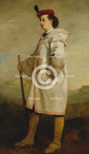 Portrait of Paul Pavlovich Demidoff, 2nd Prince of San Donato (1839-1885), 1859.