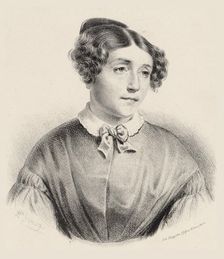 Portrait of Pauline Duchambge (1778-1858), née de Montet. Creator: Sarcy, Alphonse (active 19th century)