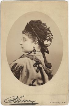 Portrait of Pauline Lucca (1841-1908). Artist: Sarony, Napoleon (1821-1896)