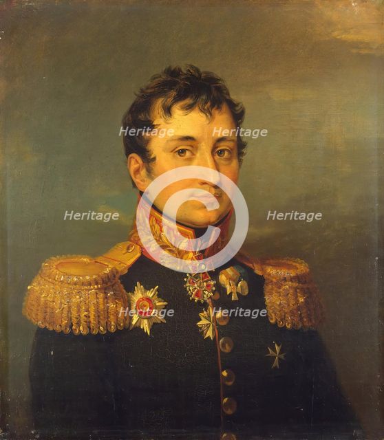 Portrait of Pavel A. Filisov (1769-1821), 1824. Creator: Workshop of George Dawe.