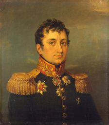 Portrait of Pavel A. Filisov (1769-1821), 1824. Creator: Workshop of George Dawe