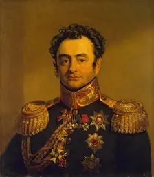 Portrait of Pavel A. Shuvalov (1776-1823), 1822. Creator: George Dawe