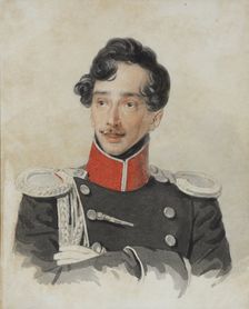 Portrait of Pavel Alexandrovich Nashchokin (1798-1843) , 1826-1827