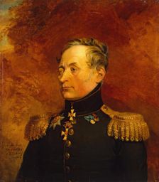 Portrait of Pavel I. Merlin (1769-1841/42), 1824. Creator: George Dawe