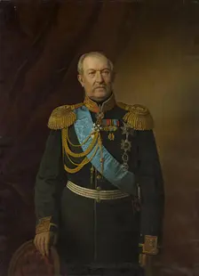 Portrait of Pavel Ignatyev, 1877. Creators: Georg von Bothmann, Nikolay Pavlovich Ignatyev