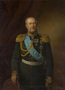 Portrait of Pavel Ignatyev, 1877. Creators: Georg von Bothmann, Nikolay Pavlovich Ignatyev