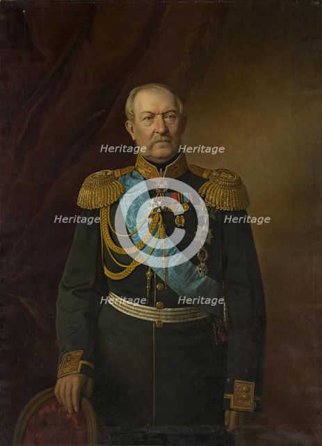 Portrait of Pavel Ignatyev, 1877. Creators: Georg von Bothmann, Nikolay Pavlovich Ignatyev.