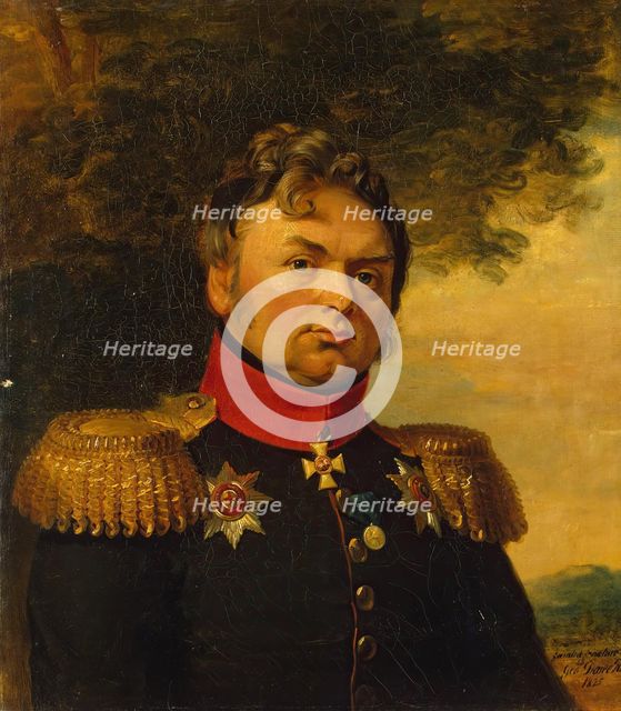 Portrait of Pavel N. Choglokov (1772-1832), 1825. Creator: George Dawe.