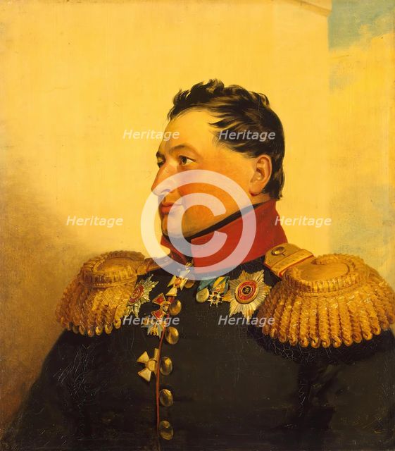 Portrait of Pavel P. Turchaninov (1776-1839) (1st), 1824. Creator: Workshop of George Dawe.