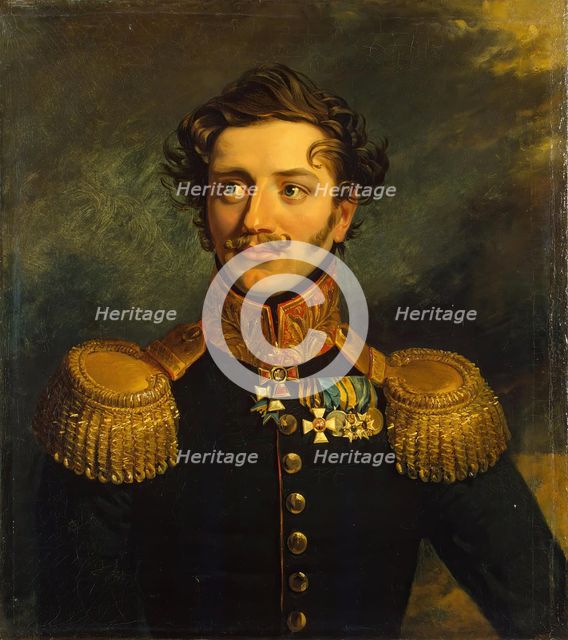 Portrait of Pavel P. Suchtelen (1788-1833) (2nd), 1822. Creator: George Dawe.