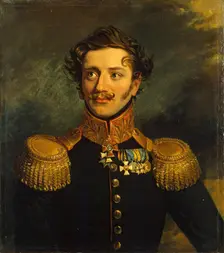 Portrait of Pavel P. Suchtelen (1788-1833) (2nd), 1822. Creator: George Dawe