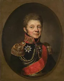 Portrait of Pavel Petrovich Ushakov (1779-1853), 1820s