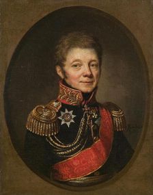 Portrait of Pavel Petrovich Ushakov (1779-1853), 1820s