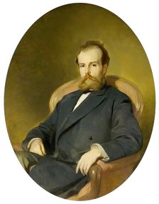 Portrait of Pavel Pyasetsky, 1897. Creator: Ivan Makarov