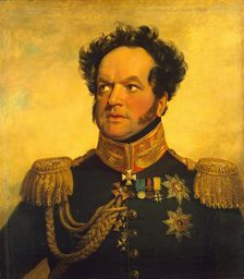 Portrait of Pavel V. Golenishchev-Kutuzov (1772-1843), 1824. Creator: George Dawe