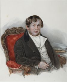 Portrait of Pavel Voinovich Nashchokin (1801-1854) , 1840s