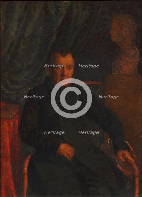 Portrait of Pavel Voinovich Nashchokin (1801-1854) , End 1840s.