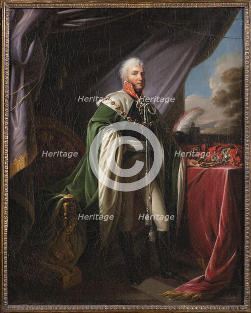 Portrait of Pavel Vasilievich Chichagov (1767-1849), First quarter of 19th cen. Creator: Anonymous.