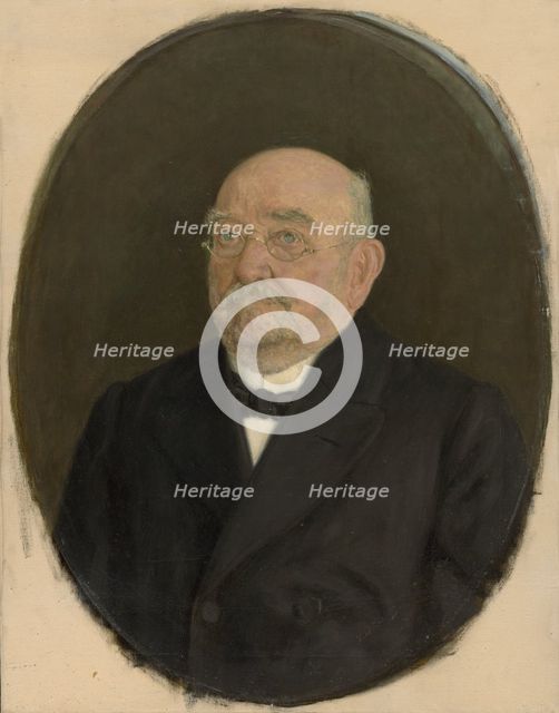 Portrait of Pavol Mudron, 1912. Creator: Karol Miloslav Lehotský.