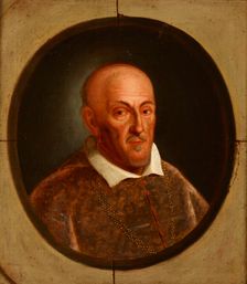Portrait of Pawel Piasecki (1579 -1649) Janina Coat of Arts, Bishop of Kamyaniets..., after 1785. Creator: Friedrich Kloss