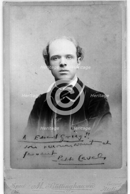 Portrait of Pablo Casals (1876-1973).