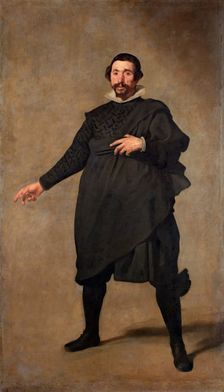Portrait of Pablo de Valladolid, c1635. Creator: Diego Velasquez