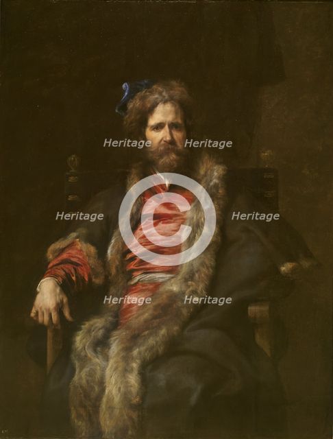 Portrait of Painter Martin Ryckaert (1587-1631). Artist: Dyck, Sir Anthony van (1599-1641)