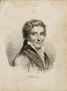 Portrait of Painter Pierre-Paul Prud'hon (1758-1823). Creator: Anonymous