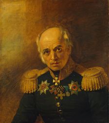 Portrait of Panteleimon Ye. Benardos (1761/63-1839), 1822. Creator: George Dawe