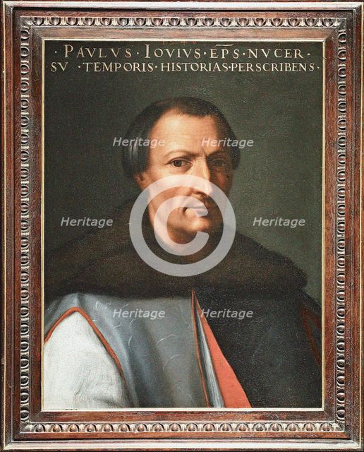 Portrait of Paolo Giovio, Between 1552 and 1568. Creator: Dell'Altissimo, Cristofano (1525-1605).