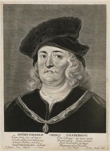 Portrait of Paracelsus, c. 1640. Creator: Sompel, Pieter van (1600-after 1644)